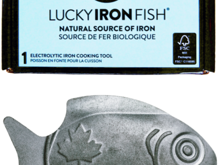 Lucky Iron Fish - Natural Source of Iron (Electrolytic Iron Cooking Tool) Online