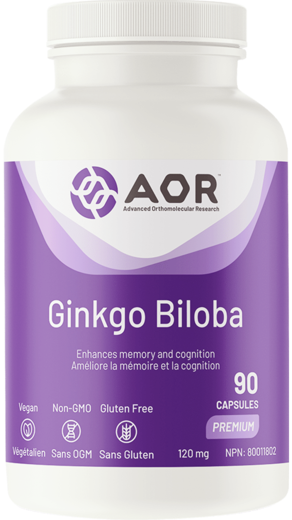 AOR Ginkgo Biloba 90 Veggie Caps Online Sale