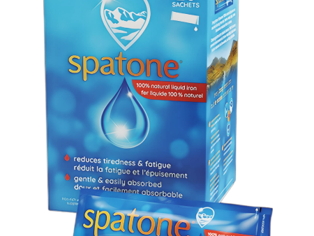 SpaTone Liquid Iron Supplement, 28 Sachets For Discount