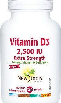 New Roots Herbal Vitamin D3 2500 IU Extra Strength Online