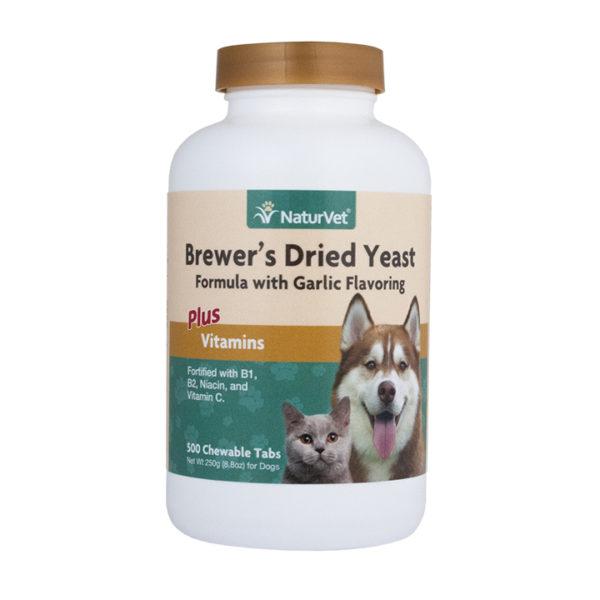 NaturVet Brewer’s Dried Yeast With Garlic plus Vitamins Chewable Tablets Online Sale