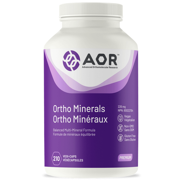 AOR Ortho Minerals 210 Veggie Caps For Discount