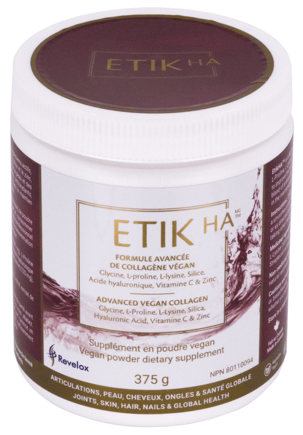 Revelox EtikHA Collagen Precursors with Hyaluronic Acid (375g Powder) Online now