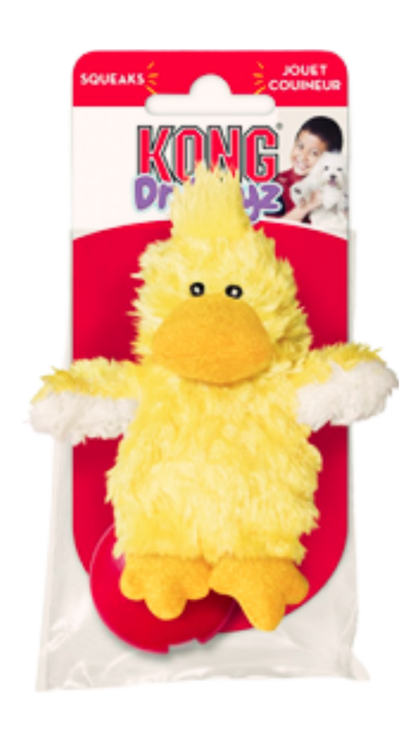 KONG Plush Duck Fashion