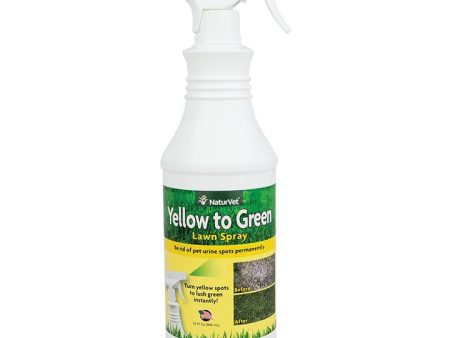 NaturVet Yellow to Green Lawn Spray (32 fl. oz) For Discount