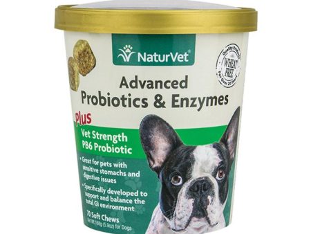 NaturVet Advanced Probiotics & Enzymes Soft Chew Discount